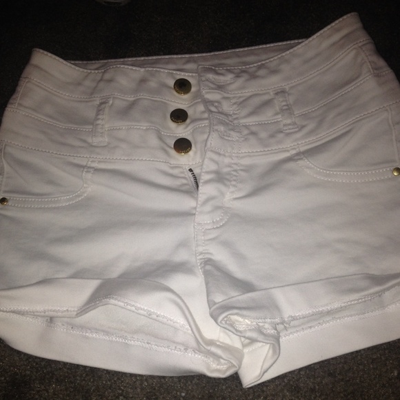 High waisted shorts