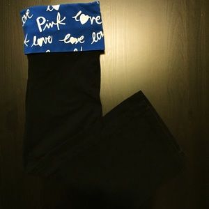 VS PINK Cropped Yoga Pants