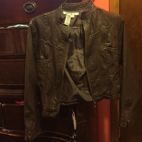 Max studio leather Jacket