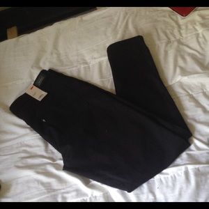 High rise skinny jeans