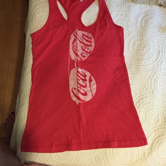 Coca-cola red tank