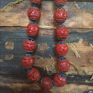 Wooden Beaded Necklace