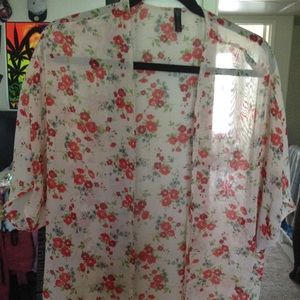 Cute floral cover up