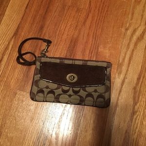 Coach wristlet