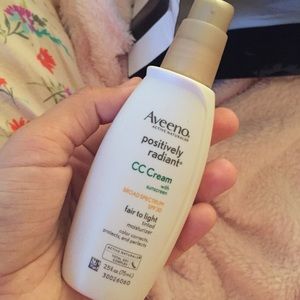 Aveeno cc cream with sunscreen 30 never touched