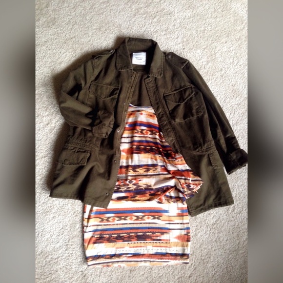 Coordinated Top and Bodycon Skirt