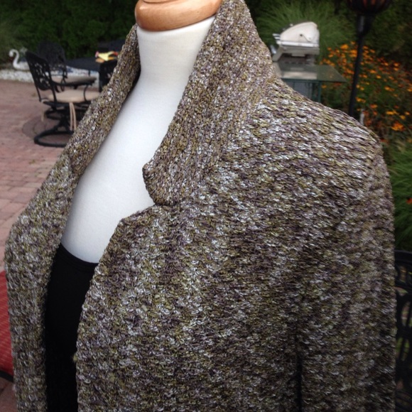 Anne Claire Long loop knit sweater - Picture 2 of 4