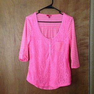 Nwot hot pink top