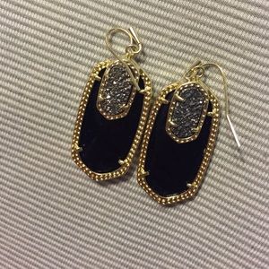 Small Elle with a gray druzzy stone