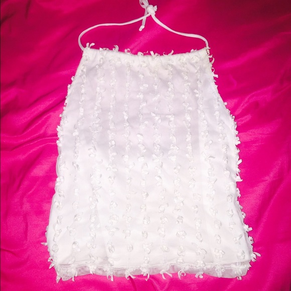 High neck crop top