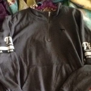 Cheetah half zip