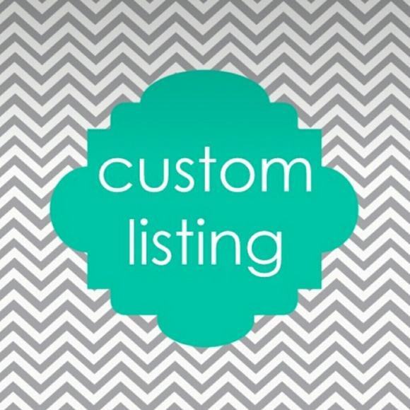 Custom Listing for @keana