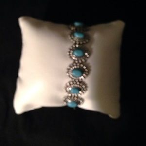 Handmade turquoise bracelet