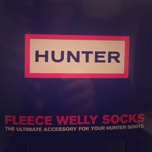 Hunter Striped Cuff Welly Sock