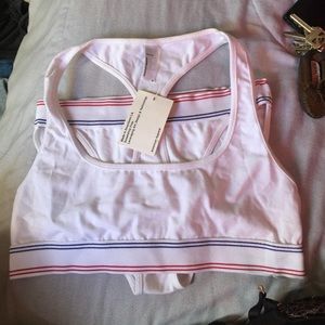 AMERICAN APPAREL BRA AND PANTY SET