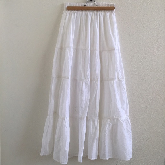 Zara Cotton maxi skirt