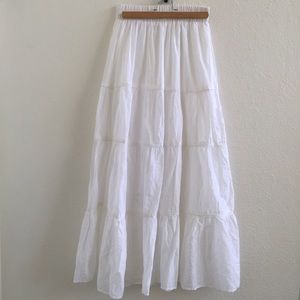 Zara Cotton maxi skirt