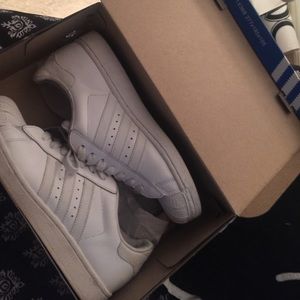 All white Adidas!