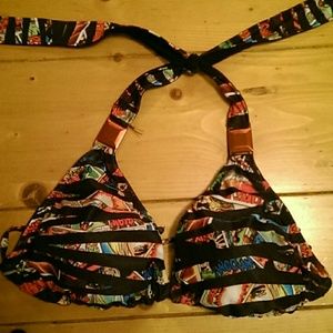 Comic Bikini, L top, M bottom-can sell separately