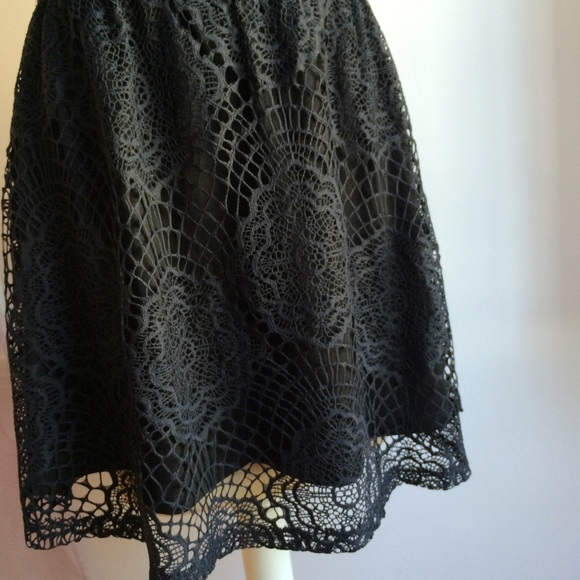 FOR LOVE & LEMONS Lulu Lace Fit & Flare Dress New - Picture 6 of 8