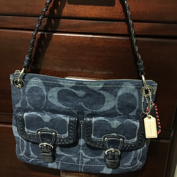 SALE! - Authentic Blue Jean Coach Purse - Rare!