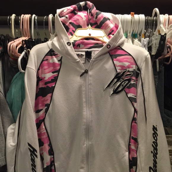 Woman's Harley Davidson zip up hoodie