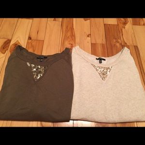 Sequin-Patch Sweatshirt