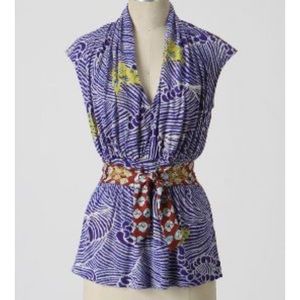 Anthropologie Soaring The Sea top