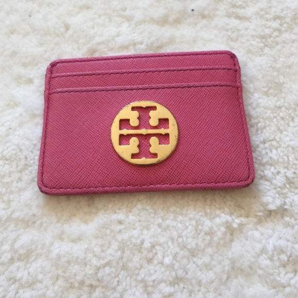 Tory Burch Robinson Card Holder 5 card slots total