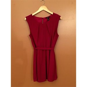 F21 Maroon Dress