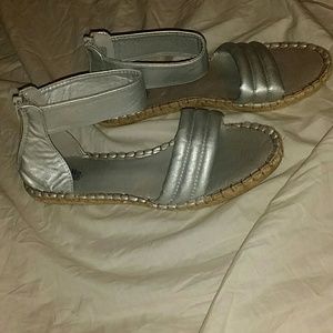 Silver Sandals