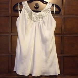 White House | Black Market -- top w/ sequin detail