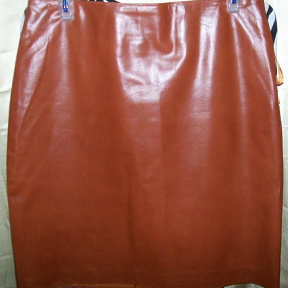 Finity lamb leather skirt - Picture 2 of 2