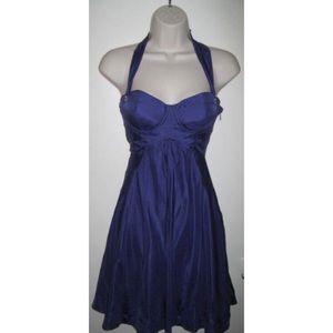 Purple Marciano Corset Dress