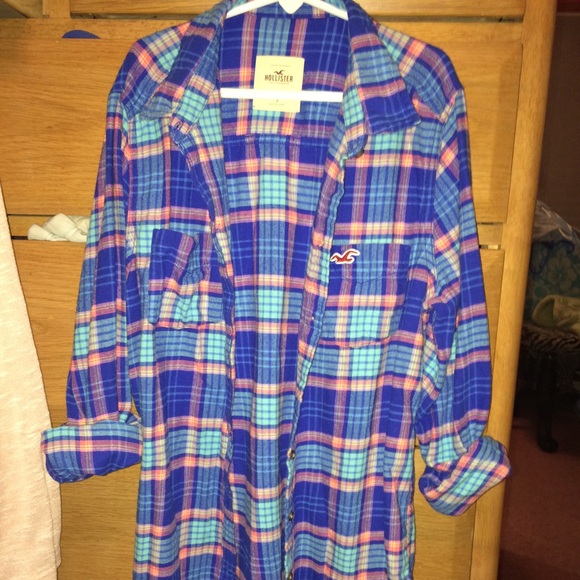 Gorgeous blue flannel