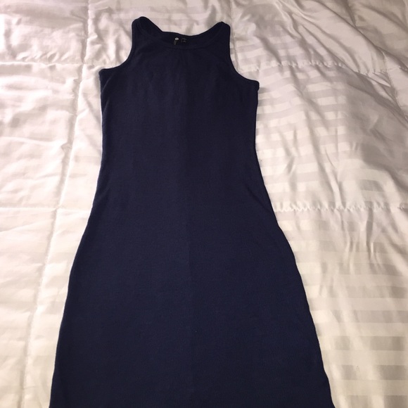 Blue dress