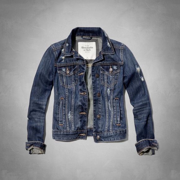 Abercrombie and Fitch fall jean jacket
