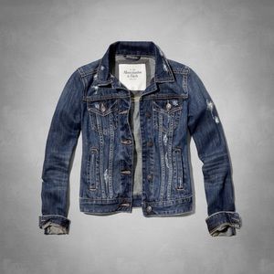Abercrombie and Fitch fall jean jacket