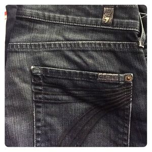 New 7 for All Mankind Dark Wash 'Dojo' Jeans