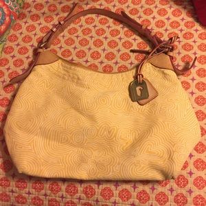 Dooney&Bourke yellow satchel