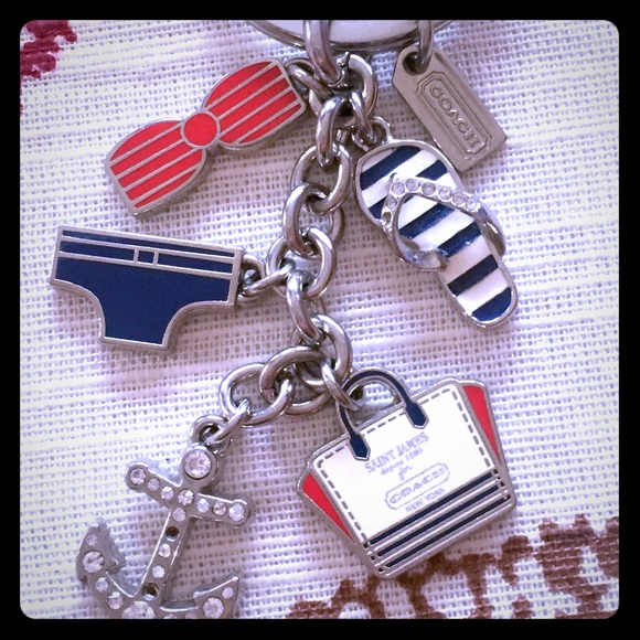 Authentic Coach St. James Keychain