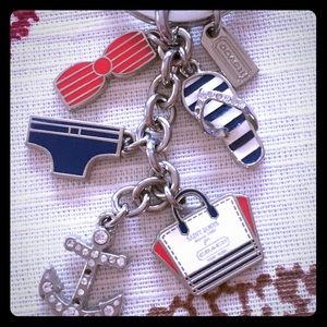 Authentic Coach St. James Keychain