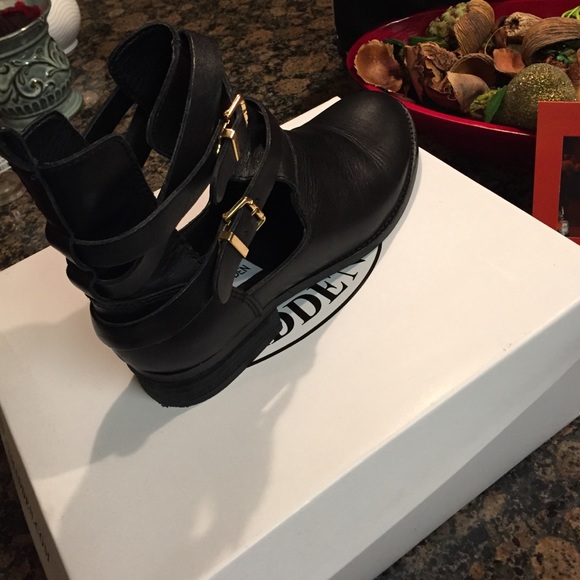 Steve Madden Paladino Black Leather - Picture 4 of 4