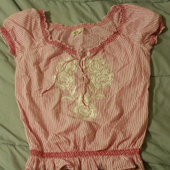 Pink Stripe Shirt - Picture 2 of 4