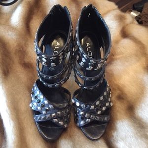 Aldo jeweled heels
