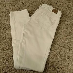 White American Eagle Skinny Stretch Jeans Size 0