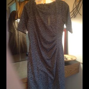 Dana Buchman leopard print dress NWT