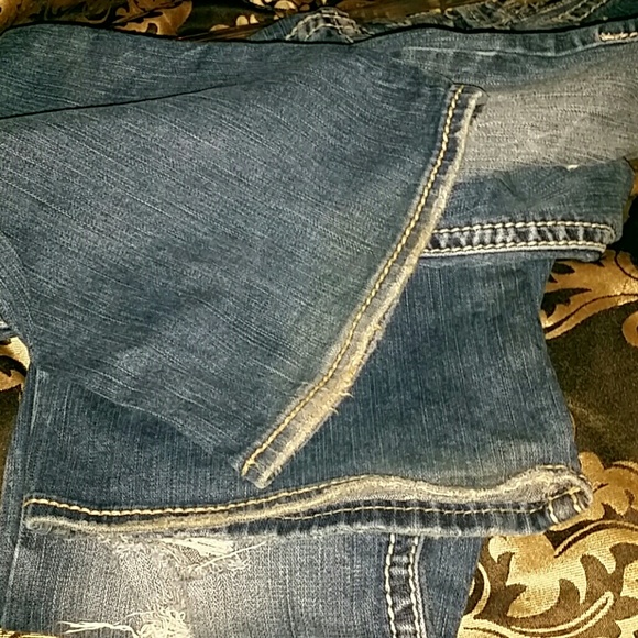 Silver Distressed denim jeans - Picture 4 of 4