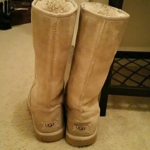 Classic Tall tan Uggs