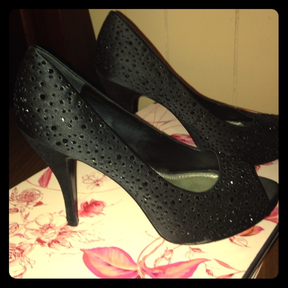 Black heels